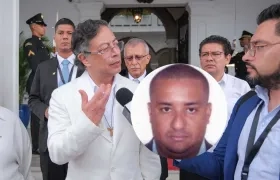 El Presidente Gustavo Petro y alias 'Chiquito Malo'.