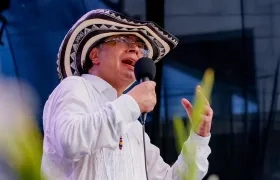 El Presidente Gustavo Petro.