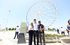El alcalde Alejandro Char recibe reconocimiento de Barranquilla como ciudad LEED