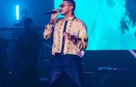 El cantante cartagenero, Manuel Medrano.
