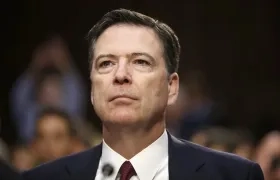 El exdirector del FBI James Comey 
