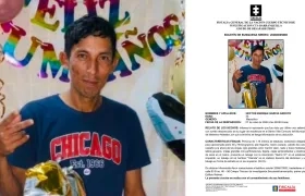 El hombre reportado como desaparecido responde al nombre de Héctor Enrique García Arroyo, de 33 años.