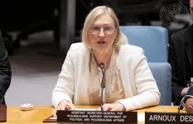 Elizabeth Spehar, subsecretaria general de consolidación y apoyo a la paz de la ONU