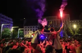 Imagen de la celebración en Zaragoza.