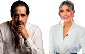 El exconcejal Miller Soto y la periodista Carolina Gómez