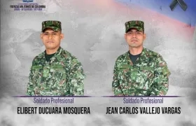 Elibert Ducuara Mosquera y Jean Carlos Vallejo Vargas. 