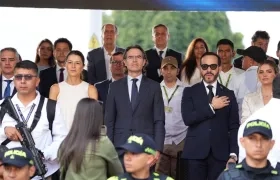 El Alcalde de Medellín, Federico Gutiérrez y el Presidente electo Abelardo De La Espriella.