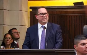Lidio García, Presidente del Senado. 