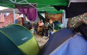 Según la ONU los terremotos dejaron sin casa a casi 18 mil personas. 