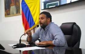 El presidente de la Asamblea Departamental del Atlántico, Estéfano González Díaz Granados.