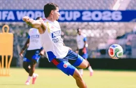 Gustavo Puerta, mediocampista de la Selección Colombia.