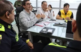 José Antonio Luque, Secretario del Interior del Atlántico. 