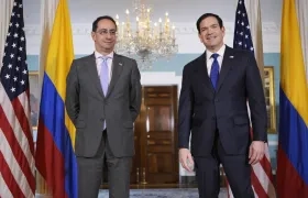 José Manuel Restrepo y Marco Rubio