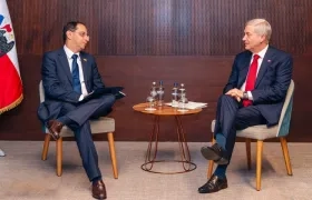 José Manuel Restrepo, vicepresidente electo de Colombia y José Antonio Kast, presidente de Chile