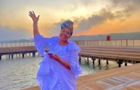 La cantadora Lina Babilonia, protagonista del primer episodio de 'Río arriba'. 