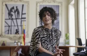  La ministra de las Culturas, las Artes y los Saberes de Colombia, Yannai Kadamani.