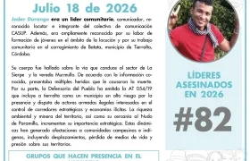 Comunicador y locutor colombiano Jader Durango. 