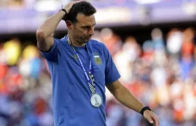 Lionel Scaloni, entrenador de Argentina.