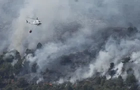 Incendios forestales en España.