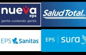Nueva EPS, SaludTotal, Sanitas E·PS y Sura EPS