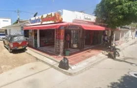 Panadería Santander, lugar donde ocurrió el crimen de la niña. 