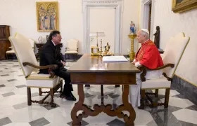 Papa León XIV y el presidente Petro
