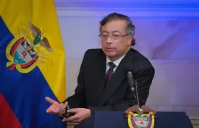 El Presidente Gustavo Petro.