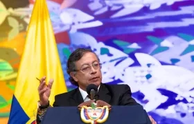 El Presidente saliente de Colombia, Gustavo Petro.