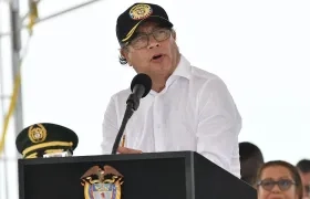 El Presidente Gustado Petro.