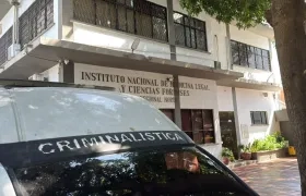 Sijin de la Policía en Medicina Legal. 