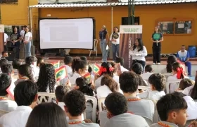 Socialización de la estrategia 'Corta la red'.