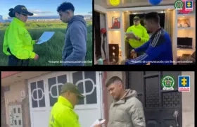 Tres de los capturados