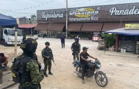 Unidades del Ejército en operativos en la calle