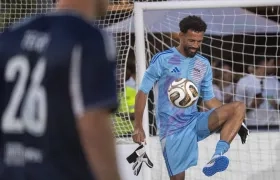 Vozinha, portero de la selección de Cabo Verde.