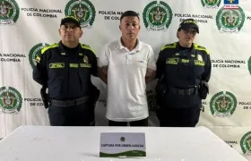 Wilson Sarria Ruíz el día que fue capturado