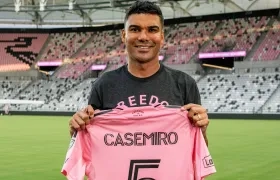 Casemiro llega al Inter Miami procedente del Manchester United.