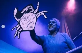 Obra de teatro y títeres 'Azul profundo'.