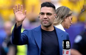 Radamel Falcao García está en el Mundial como comentarista de Espn.