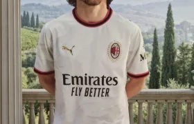 El croata Luka Modric, mediocampista del Milan.