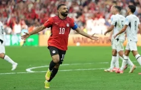 Mohamed Salah, delantero y capitán de la selección egipcia. 