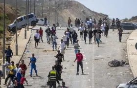 Crisis migratoria en Ceuta.
