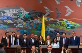 Los 9 magistrados del Consejo Nacional Electoral.