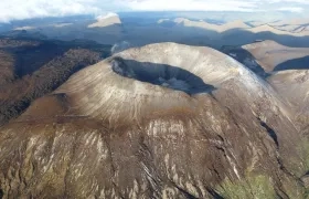 Volcán Puracé en el Cauca. 