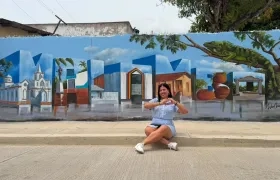 Artista de Malambo Wendy Pérez. 