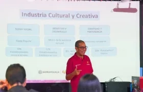 Juan Ospino Acuña en su paso por la secretaría de Cultura y Carnaval de Barranquilla aportó formación y fortalecimiento institucional. 