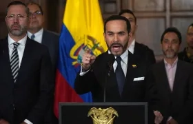 El Presidente de la República, Abelardo De La Espriella.