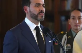 Abelardo De La Espriella, durante su intervención en la tarde de este miércoles.