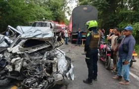 Accidente en Zona Bananera. 