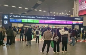 Aeropuerto Internacional El Dorado.