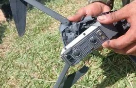 Ataques con drones en zonas de conflicto armado.